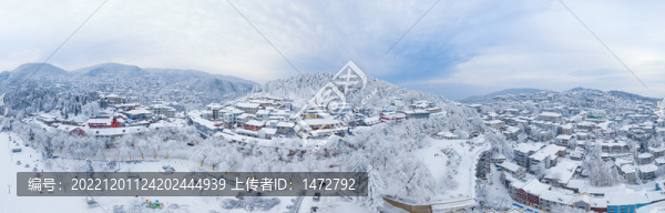江西廬山風(fēng)景區(qū)雪景風(fēng)光