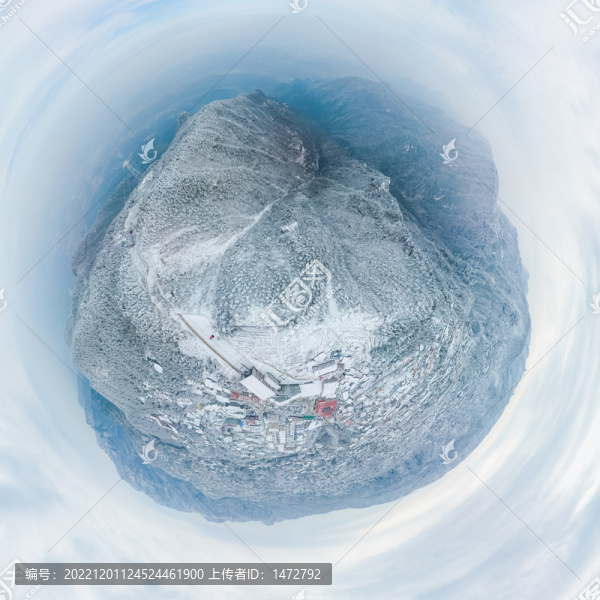 江西廬山風景區(qū)雪景風光