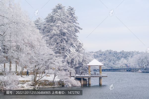江西廬山風(fēng)景區(qū)雪景風(fēng)光