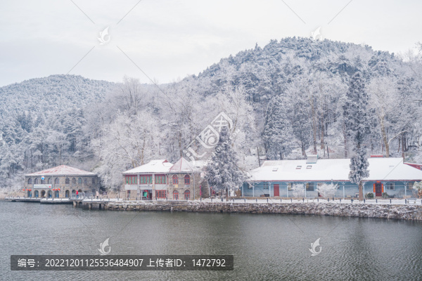 江西廬山風景區(qū)雪景風光