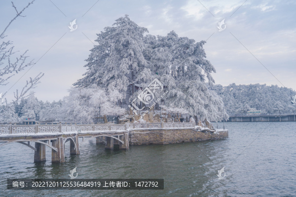 江西廬山風(fēng)景區(qū)雪景風(fēng)光