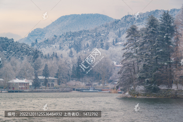 江西廬山風景區(qū)雪景風光