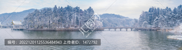江西廬山風(fēng)景區(qū)雪景風(fēng)光
