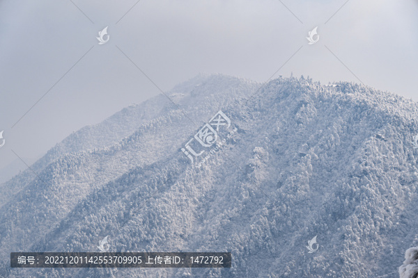 江西廬山風景區(qū)雪景風光