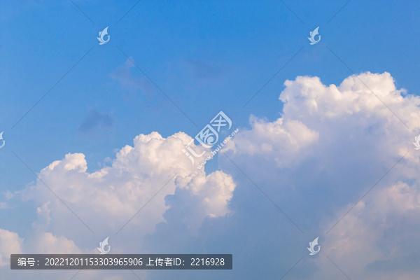 云彩素材圖之藍天和白云