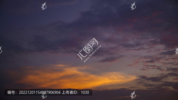 晚霞黃昏自然風(fēng)光