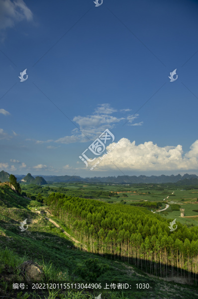 自然風(fēng)景藍天白云