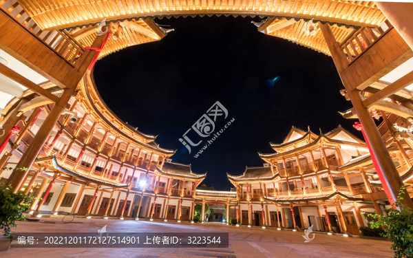 太平古城圍樓星軌