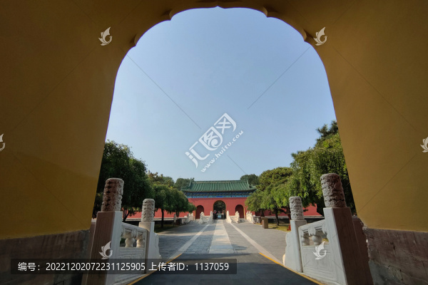 北京天壇齋宮東二門(mén)