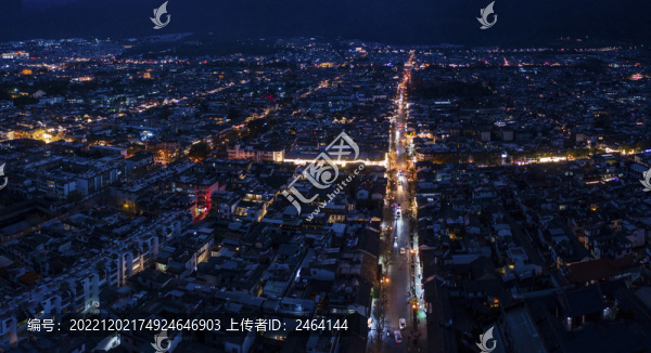 大理人民路全景