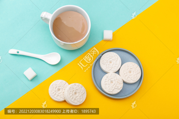 天津特產(chǎn)方便食品桂花塊藕粉