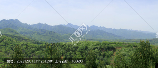 秦嶺山湯峪