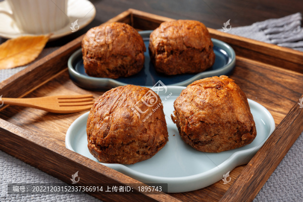 天津特色美食小麻醬餅