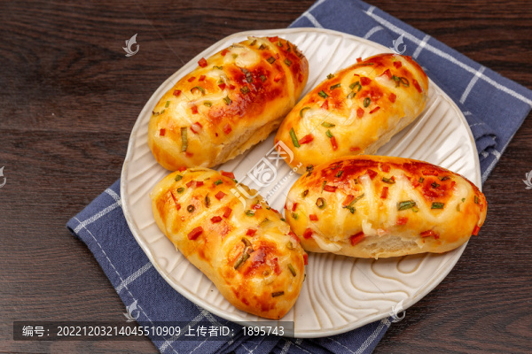 肉松火腿面包