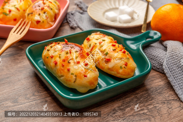 肉松火腿面包