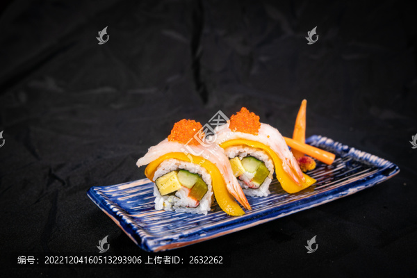 香芒玻璃蝦反卷