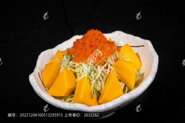 蟹子芒果沙律