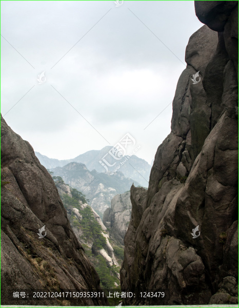 黃山遠山