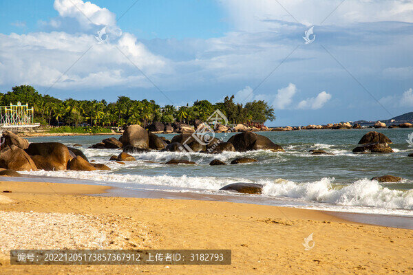 海南三亞天涯海角景區(qū)自然風(fēng)光