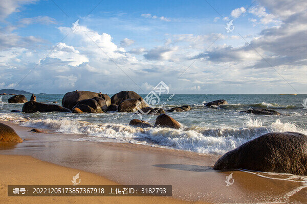 海南三亞天涯海角風光