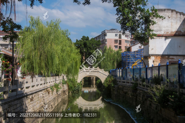 漳州古城壕溝及安豐橋