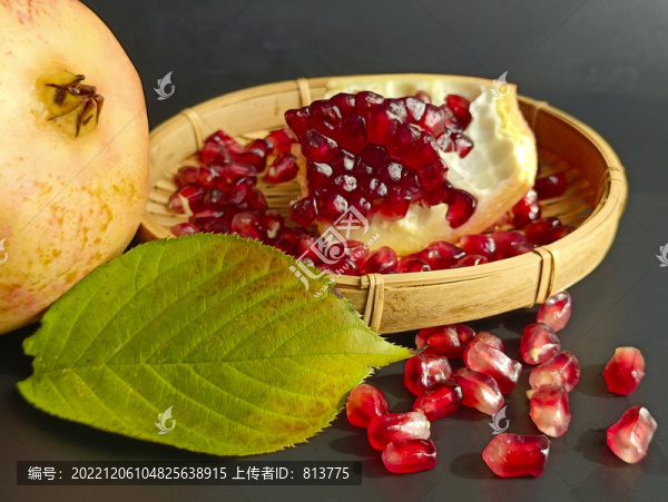 紅心石榴粒