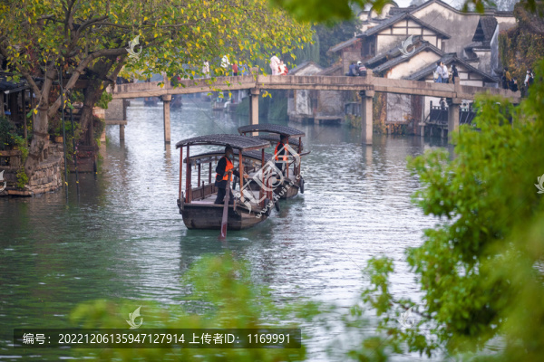 烏鎮(zhèn)烏蓬船