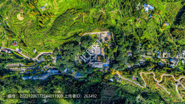 云峰山景區(qū)全景航拍