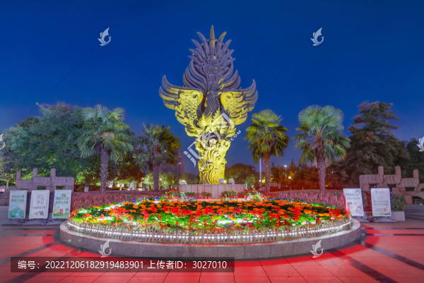 蕪湖鳩玆廣場夜景