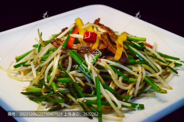 馬步魚炒豆芽
