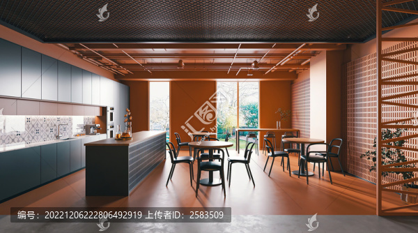 個(gè)性餐廳效果圖