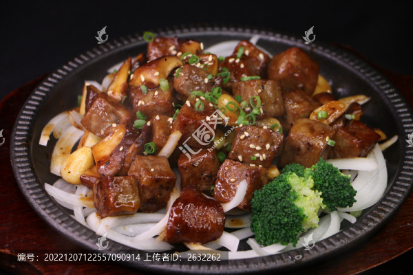 鐵板雪花牛肉