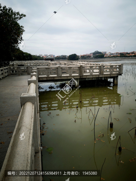 橋頭蓮湖石橋