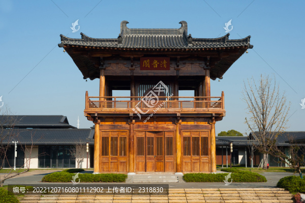 清音閣建筑