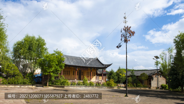 劍川縣沙溪鎮(zhèn)石龍村藍(lán)天白云