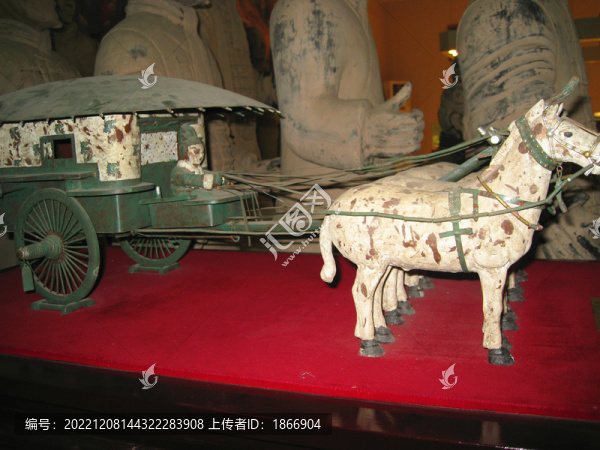 馬車陶俑