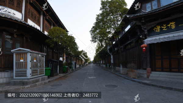 大理市劍川縣劍川古城古道