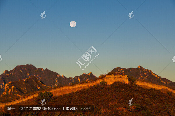 北京密云古北口蟠龍山長城