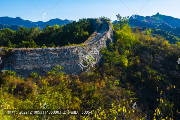 北京密云古北口蟠龍山長(zhǎng)城