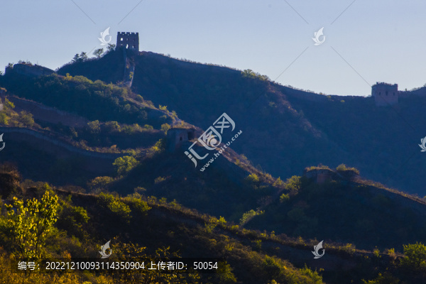 北京密云古北口蟠龍山長城