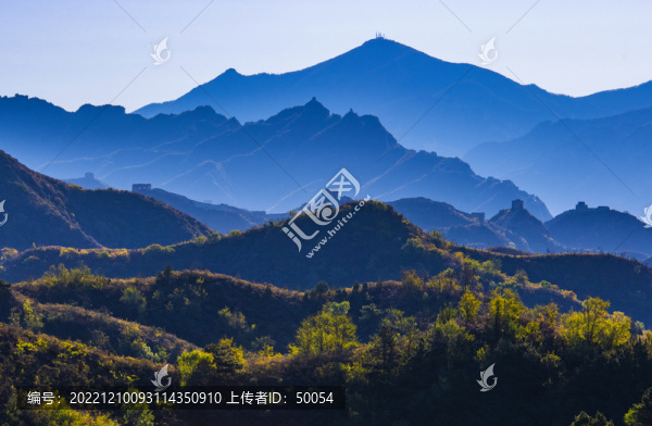 北京密云古北口蟠龍山長城