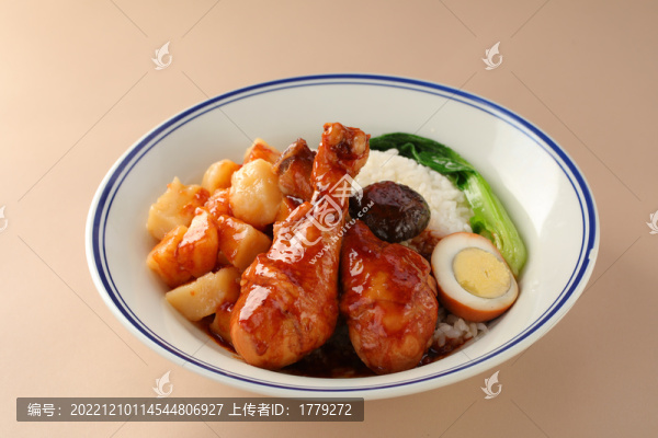 雞腿鹵肉飯
