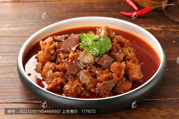 香辣牛腩