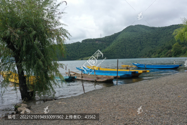 航拍瀘沽湖