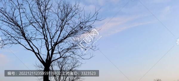 冬季天空