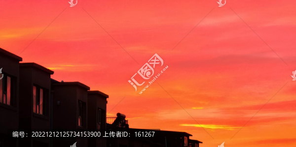 火燒云景觀