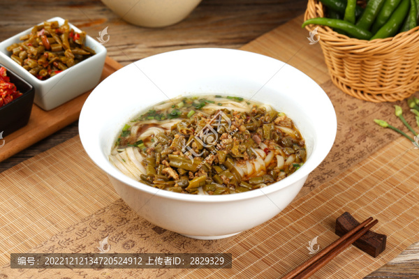 酸豆角肉泥粉