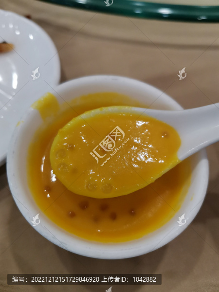 木瓜牛奶西米露