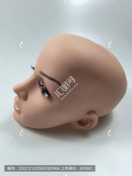 假模特頭模