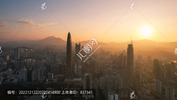 深圳羅湖日出